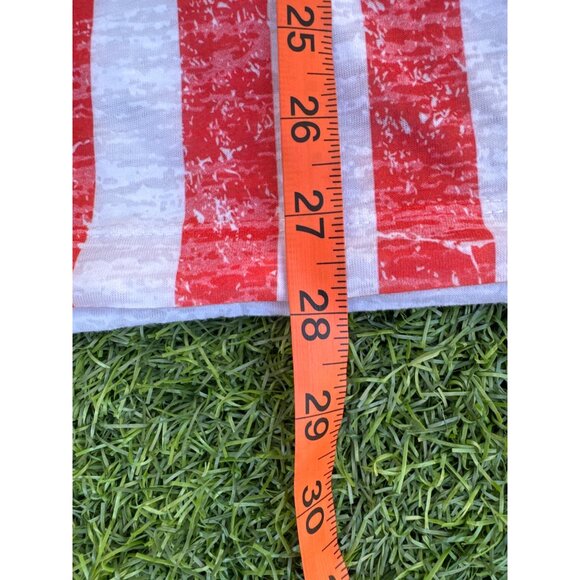 American Flag Racerback Tank Cover-Up Dress S By Shore Trendz - Picture 5 of 6